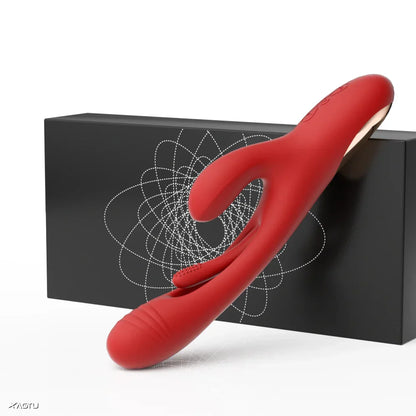 Women's Vibrating Dildo, Clitoral Vibrator, Nipple Stimulator, Vaginal Massager, Suction Sex Toy for Adults