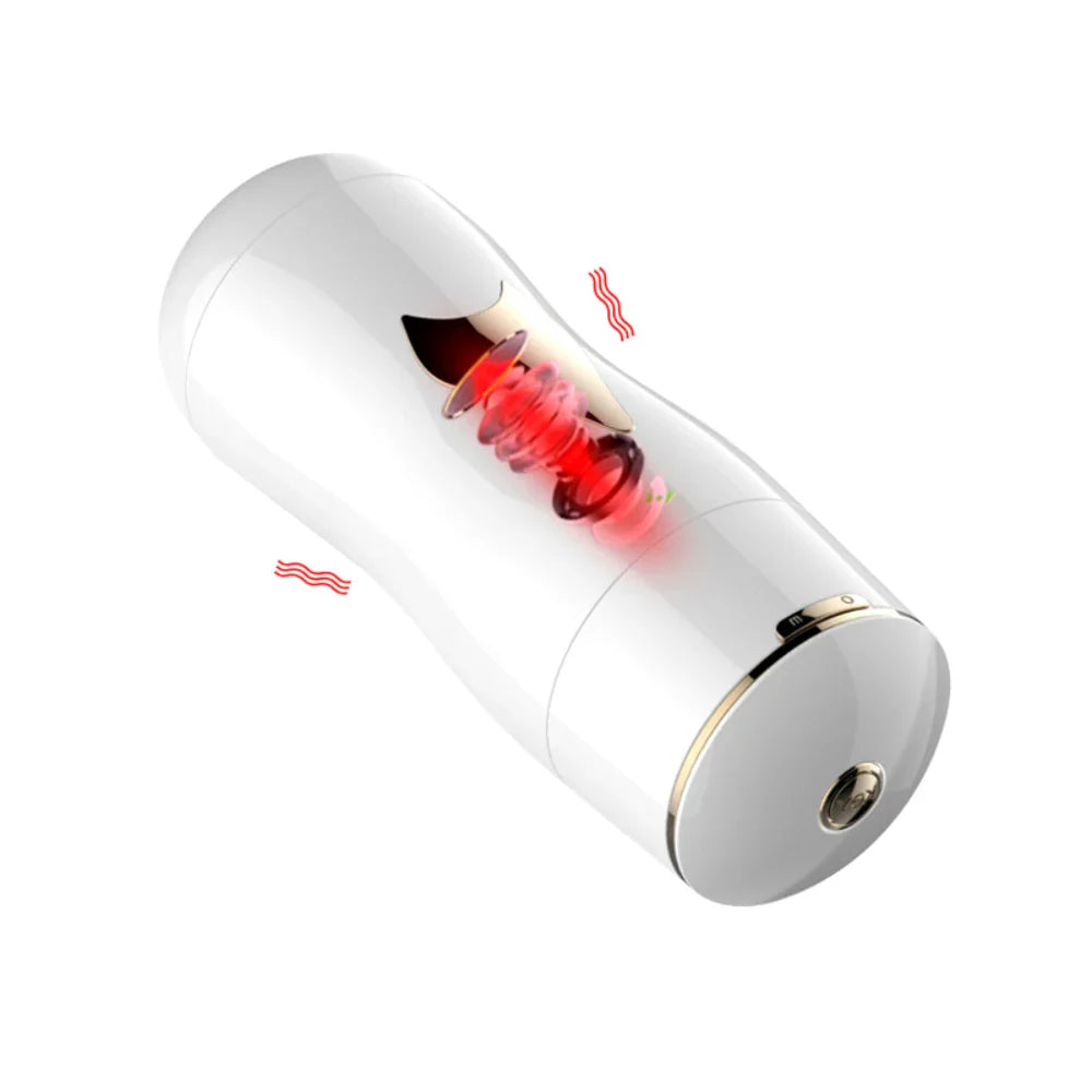 Sex Toys for Men, Automatic Masturbator, Real Silicone Vagina Cup