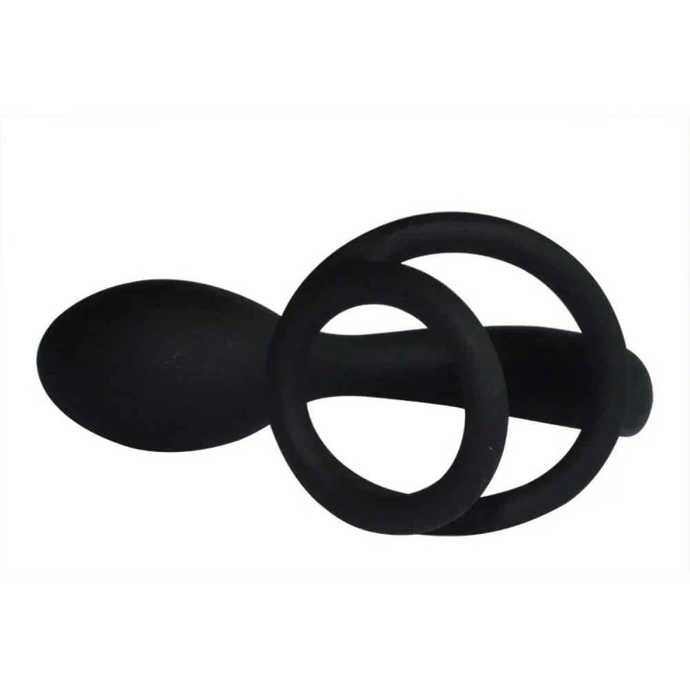 Male prostate massager anal plug, anal sex toy, G-spot anal plug for adults, sex shop for gay men