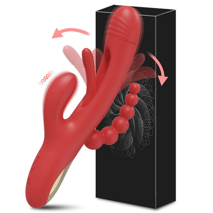 Women's Vibrating Dildo, Clitoral Vibrator, Nipple Stimulator, Vaginal Massager, Suction Sex Toy for Adults