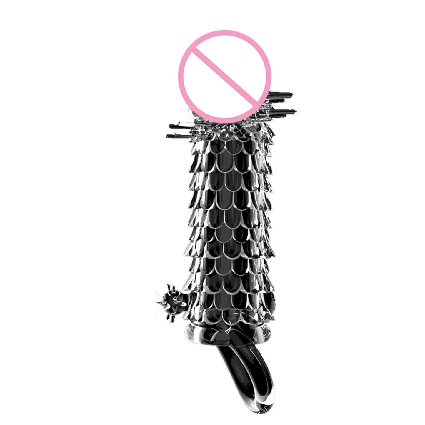 3D Crystal Condoms Dick Extender Penis Lengthening Thick Sleeve Sex Toys and Useful Sex Supplies