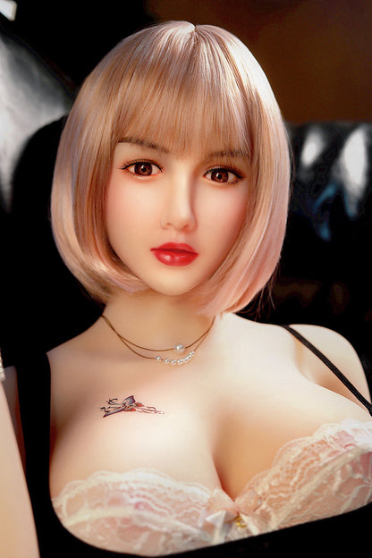 Thailand/Chiang Mai Stock Margery 165cm Head TPE Big Boob Realistic Tattoo Sex Doll NO.1035