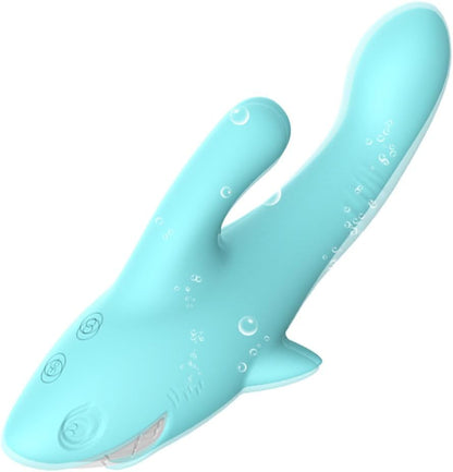 Super Quiet Portable Massage Device, Deep Massager, Rechargeable, with Handheld Electric High Intensity. Electric Vibrators Massagers for Portable Full Body Relaxation Vibrating Massage Tools (Blue)