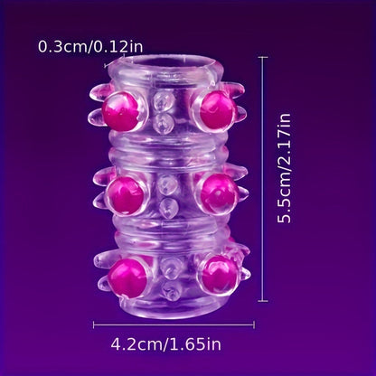 Men's Soft Silicone Penis Ring. Cock Ring For Last Longer Harder Stronger Erection. Pleasure Enhancing Sex Toy For Men Couples