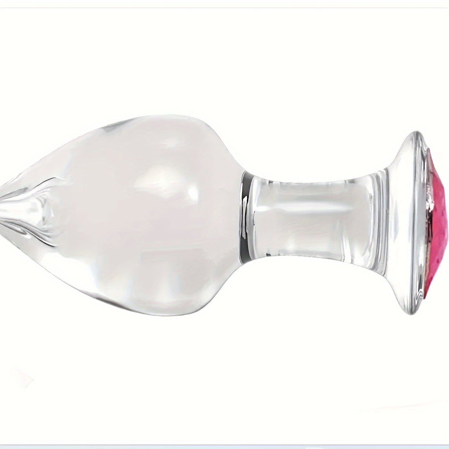 Crystal anal plug, anal beads, masturbation crystal diamond massage stick, glass dildo, anal plug sex toy