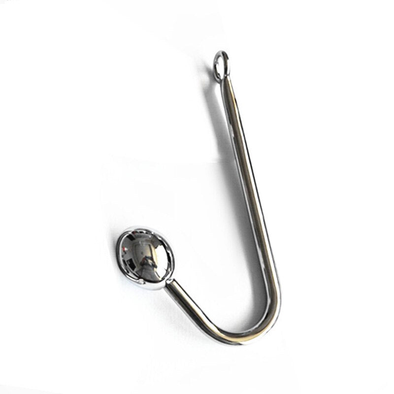 4-Size Stainless Steel Anal Balls Dilator Anal Hook Buttplugs Anus Stretcher Butt Plug Prostate Adult Game Sex Toys for Men Women
