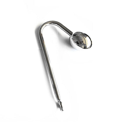 4-Size Stainless Steel Anal Balls Dilator Anal Hook Buttplugs Anus Stretcher Butt Plug Prostate Adult Game Sex Toys for Men Women