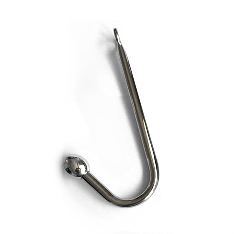 4-Size Stainless Steel Anal Balls Dilator Anal Hook Buttplugs Anus Stretcher Butt Plug Prostate Adult Game Sex Toys for Men Women