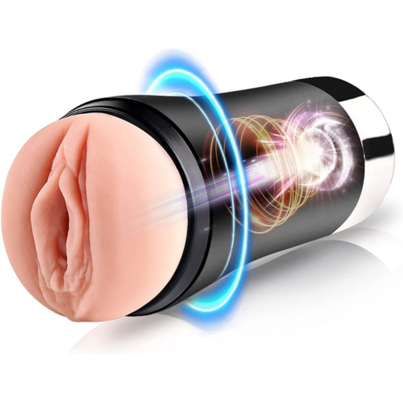 Male Masturbator Sucking Toys Cup, Tight Vagina Tunnel Oral Sex Toys. Pocket Pussy for Men, Blow-Job Sex Machine. Male Masturbator Stroker, 3D Realistic Textured Vagina Toys. Adult Sex Toys for Men