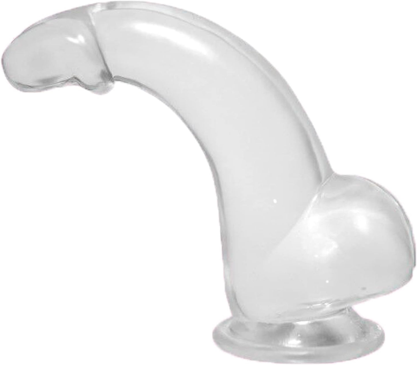 7-Inch Small Anal Dildos with Suction Cup. Soft Butt Plugs for Women and Men. G-spot.