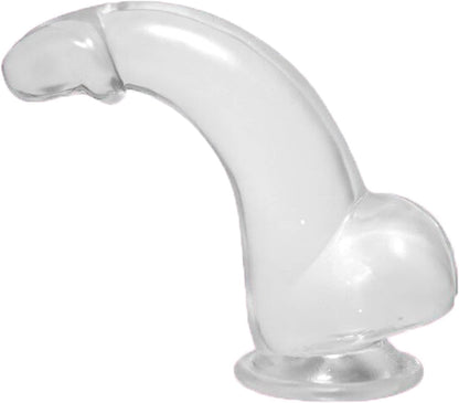 7-Inch Small Anal Dildos with Suction Cup. Soft Butt Plugs for Women and Men. G-spot.