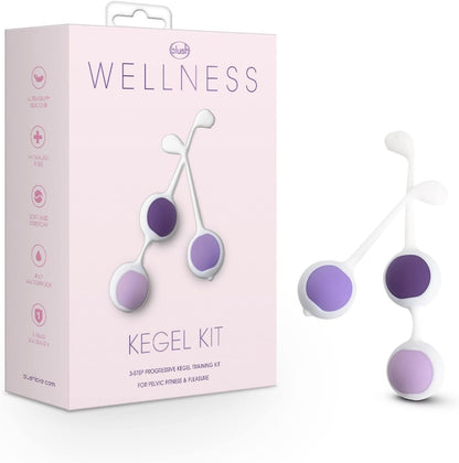 Blush Wellness Dual Sense - Innovative Touch-Sensitive Ultra Soft Silicone Massage Wand - Targets Sore Muscles - 10 Powerful Rumbly Vibration Functions On Both Ends of Massager - IPX7 Waterproof