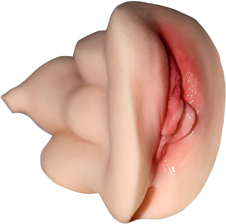 Vibrating Womb Masturbator. Male Masturbators, Pocket Pussy Realistic Stroker, Lifelike Vaginal Oral Sex Toys for Male Masturbation