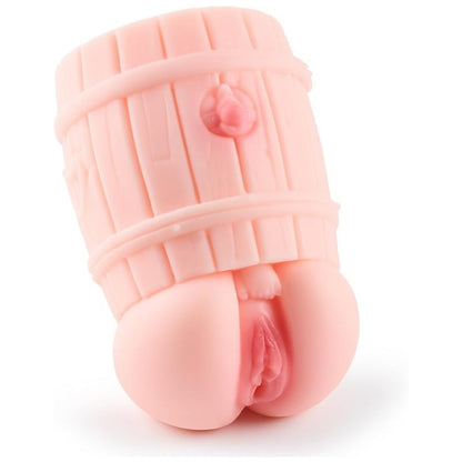 2LB Pocket Pussy Toy Male Masturbator. Female Sex Toy Girl Stuck in Barrel with Fake Pussy. 3D Realistic Sex Toys for Men with Barrel Sex Torso. Male Sex Toy for Men Masturbation
