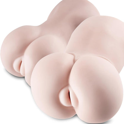 Flexibility Pocket Pussy Lifelike 3D Textured Vagina Masturbating Sex Toy for Men Realistic Loli Girl Textured Man Masturbation Adult Mini Torso Love Doll Pussies Stroker for Pleasure