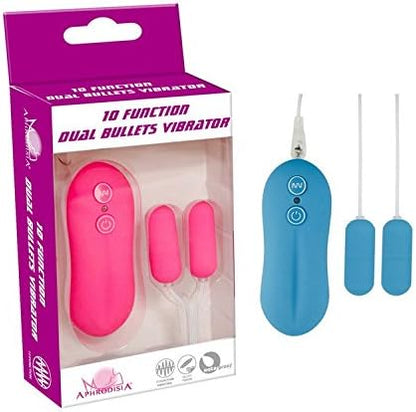 Happy Twin Vibrating Bullets. 10 Speed Fully Waterproof Clit Vibrator Sex Toys. Egg Vibrators. Sex Toys for Women. Sex Products