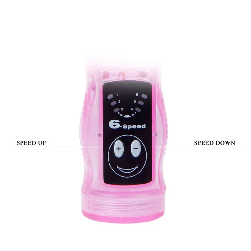 6 Speed Vibration Rabbit Vibrator. Double Vibe Waterproof G-Spot Vibrators. Very Soft Materials Sex Toys. Sex Products