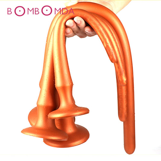 60cm Super Long Butt Plug Dildo Anal Long Adult Sex Toy for Men Prostate Massager Anus Vaginal Dilator Anal Plug Long Plug Butt