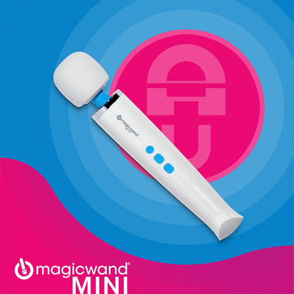 Magic Wand Mini HV-135 - Cordless - Compact Multi-Speed with Soft Silicone Head & Flexible Neck - Personal Massagers for Women. Neck. Hand. Back. Muscle. and Head Massager