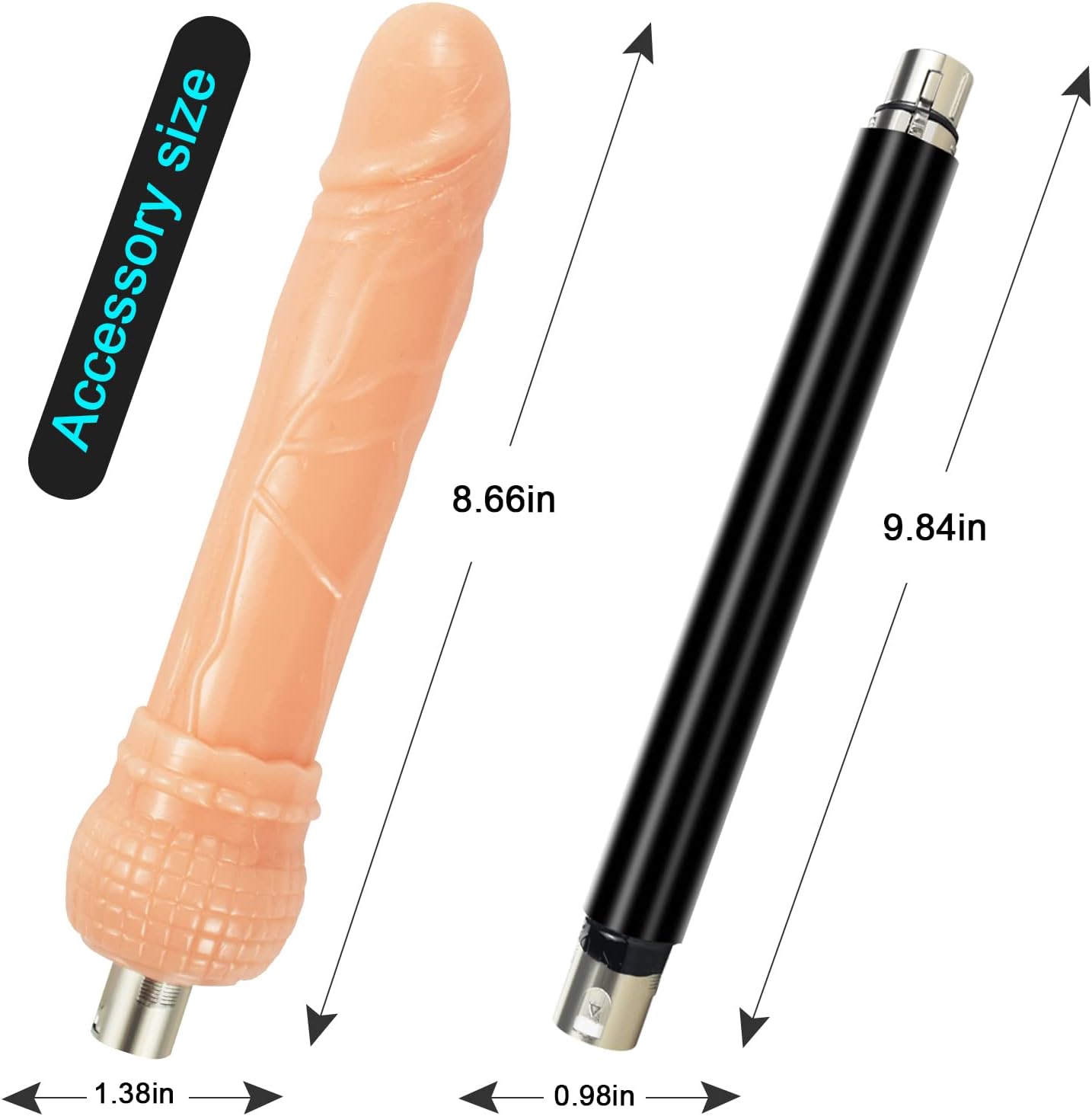 Sex Machine. Automatic Thrusting Dildo Machine with 3 XLR Attachments. Adjustable Sex Toys for Women, Men, and Couples