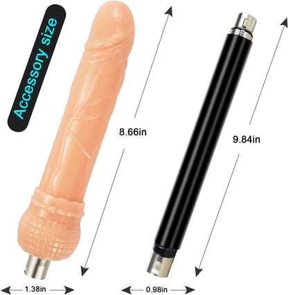 Sex Machine. Automatic Thrusting Dildo Machine with 3 XLR Attachments. Adjustable Sex Toys for Women, Men, and Couples