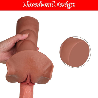 Pocket Pussy for Male Masturbator with Realistic Textured Vagina and Tight Anus. Men's Sex Toy for Guys, Masturbation Stroker, Sex Toys for Men, Pocket Pussies, Adult Toys, Men's Sex Orgasm