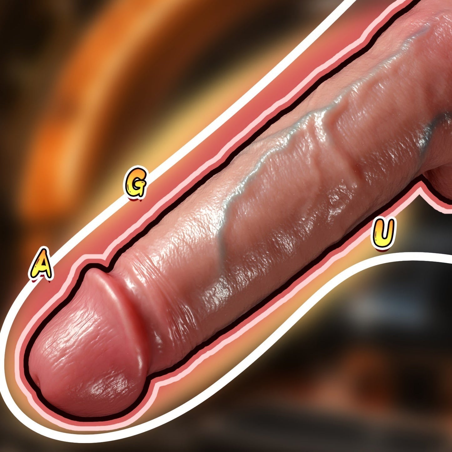 Realistic Squirt Dildo, Large Silicone Penis, Anal/Vaginal Penetration Prostate Masturbation Toy, Satisfying Sex Toys for Women and Men