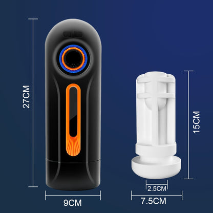 6-in-1 Automatic Suction Vibration Masturbators Male for Men, Realistic Vagina Pussy Blowjob Orgasm Cup Adult Sex Toys