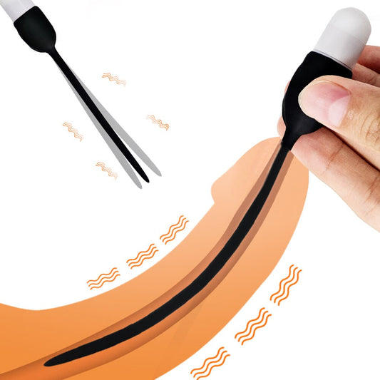 7 Modes Urethral Vibrator Horse Eye Stick Catheter Penis Plug Sex Toy for Men Vibrating Urethral Plug Penis Insert Dilator
