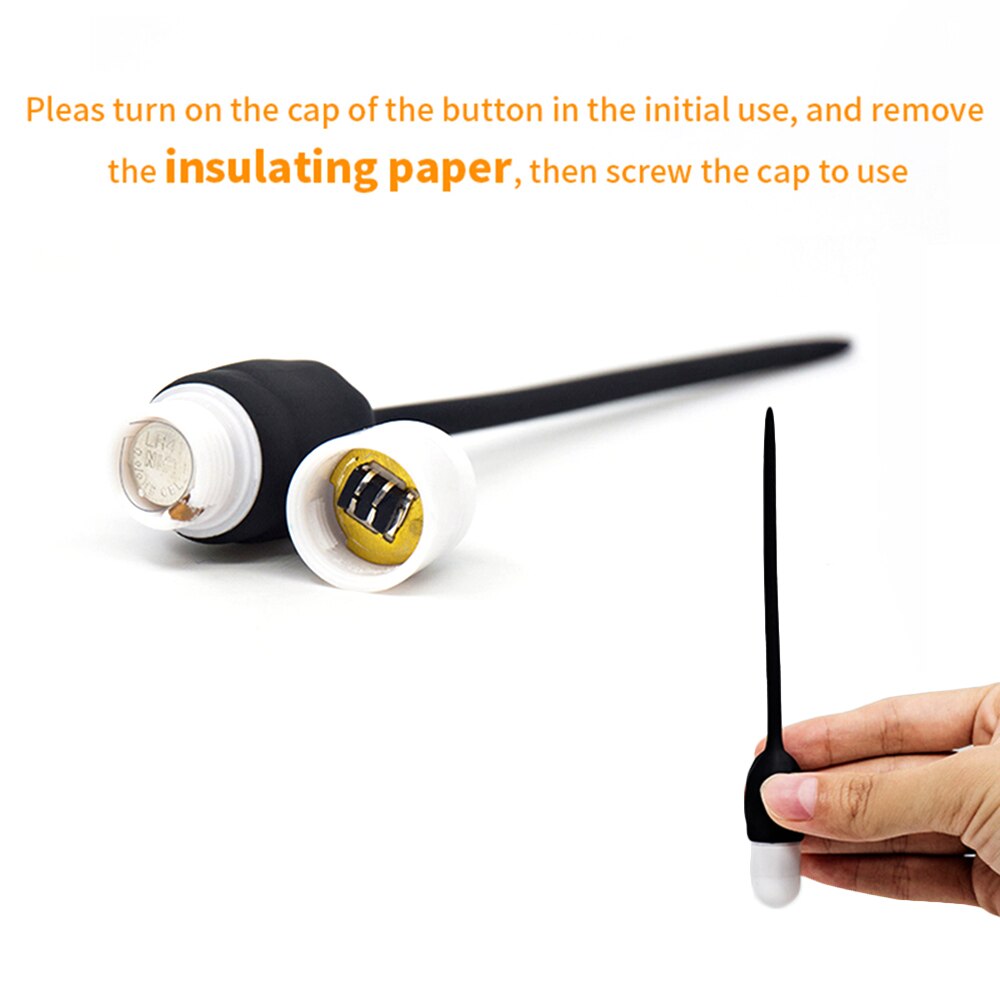 7 Modes Urethral Vibrator Horse Eye Stick Catheter Penis Plug Sex Toy for Men Vibrating Urethral Plug Penis Insert Dilator