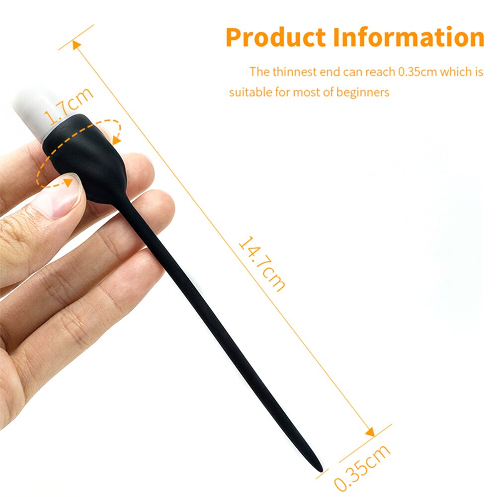 7 Modes Urethral Vibrator Horse Eye Stick Catheter Penis Plug Sex Toy for Men Vibrating Urethral Plug Penis Insert Dilator