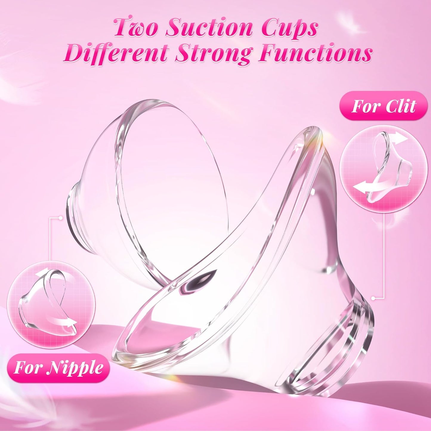 Sucking Vibrator Women's Sex Toys - Upgraded App Adult Toys. 5 Tongue Licking Vibrators. 8 Auto & 1 Manual Suction Sex Toy. Nipple Anal Clitoral G-Spot Vibrator Stimulator for Female Couples Sex Toys