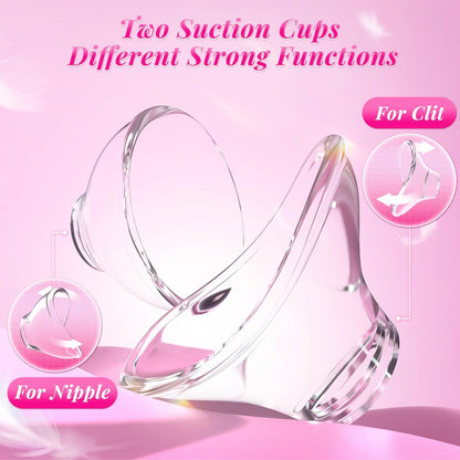 Sucking Vibrator Women's Sex Toys - Upgraded App Adult Toys. 5 Tongue Licking Vibrators. 8 Auto & 1 Manual Suction Sex Toy. Nipple Anal Clitoral G-Spot Vibrator Stimulator for Female Couples Sex Toys