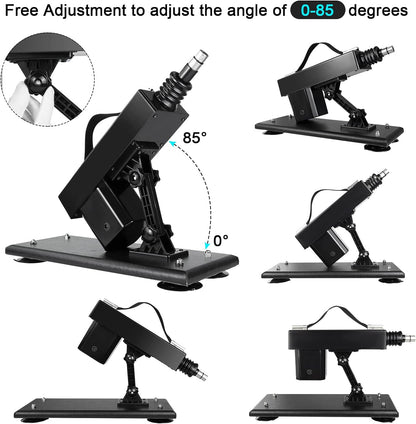 Sex Machine. Automatic Thrusting Dildo Machine with 3 XLR Attachments. Adjustable Sex Toys for Women, Men, and Couples