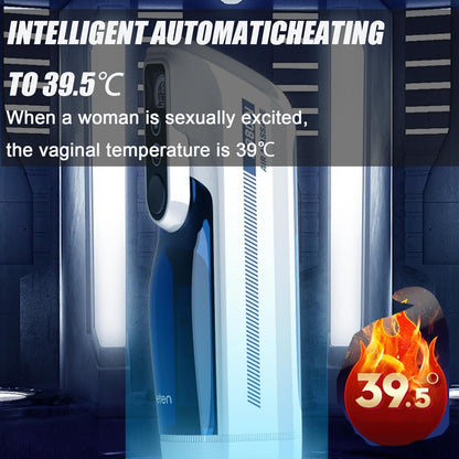 Men's Sex Toys - Automatic Male Masturbator Pussy Pump, Male Toy, Adult Pussy Stroker Toy with Thrusting & Sucking Vibrating Modes, Pussy Penis Suction Pump Sleeve, Electric Toys for Men's Pleasure
