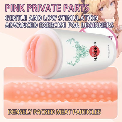 Male Masturbators - Waterproof. Latex-Free TPE. Manual Pocket Pussy With 3 Realistic Textures For Enhanced Pleasure. Male Masturbation Toys Sex Toy For Men Masturbating.