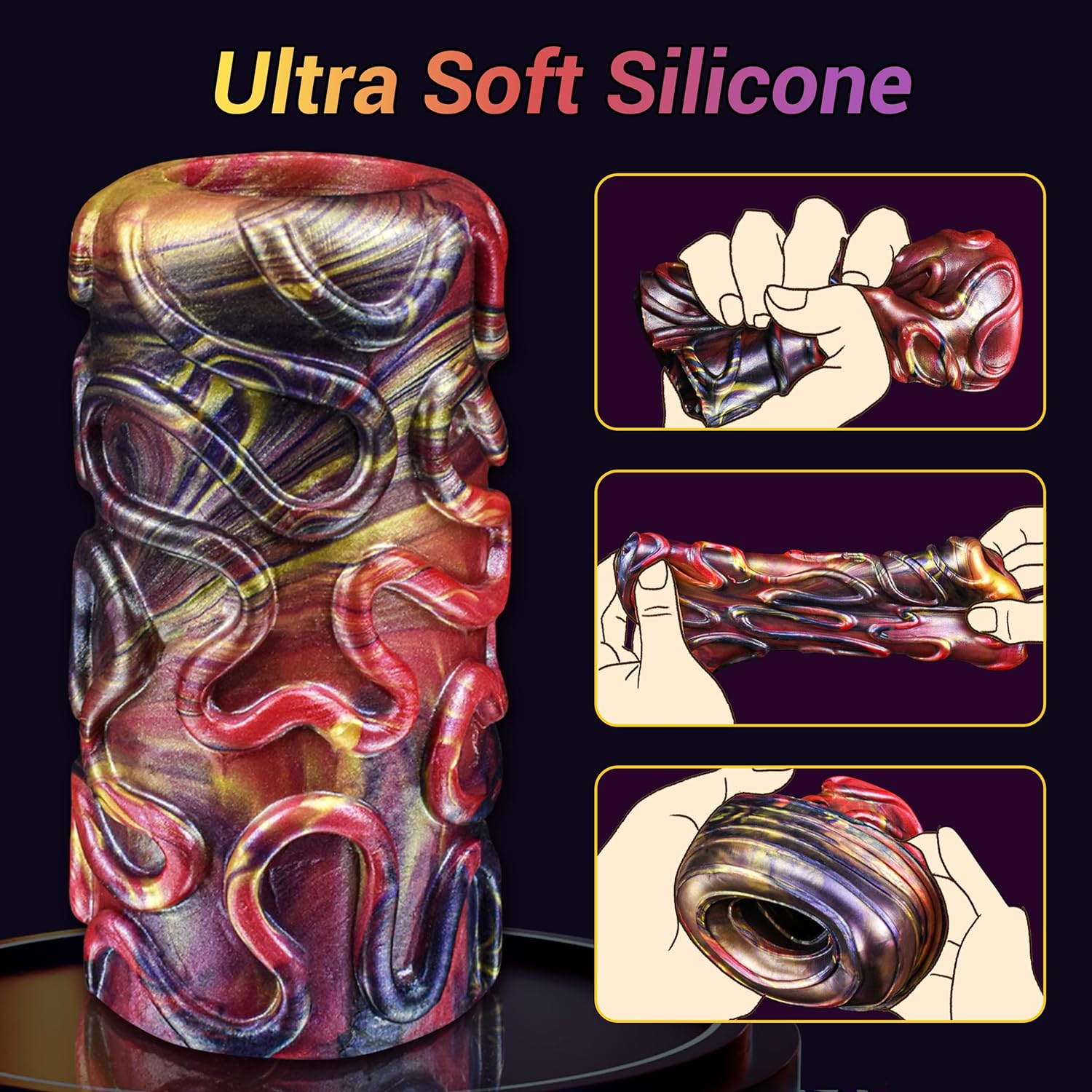 2 in 1 Pocket Pussy Sex Toys for Men. Silicone Adult Toy Male Sex Toy Stroker. Pocket Pussies Men Sex Toys. Ultra Soft Silicone Male Stroker. Open-Ended Vagina Toys. Adult Toys for Men Couples