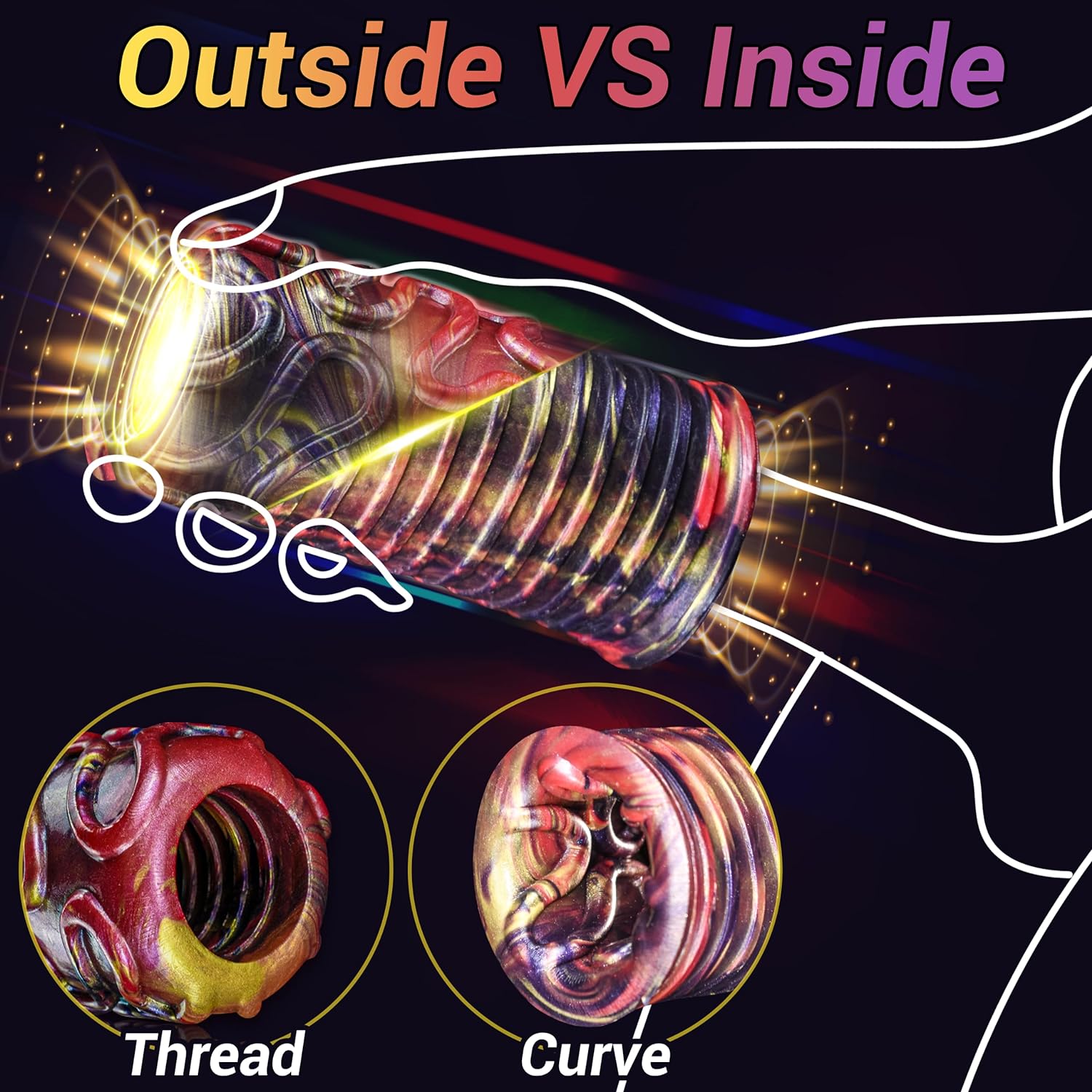 2 in 1 Pocket Pussy Sex Toys for Men. Silicone Adult Toy Male Sex Toy Stroker. Pocket Pussies Men Sex Toys. Ultra Soft Silicone Male Stroker. Open-Ended Vagina Toys. Adult Toys for Men Couples