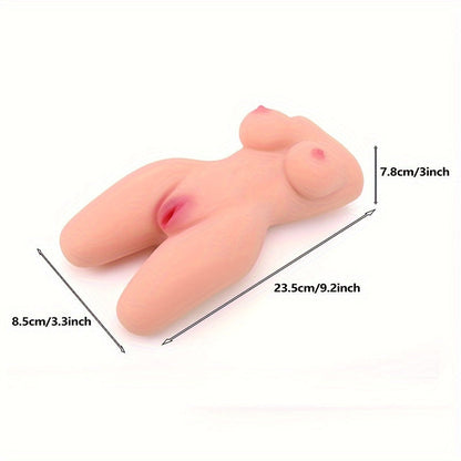 1.54LB Male Masturbator Sex Doll. Lifelike Female Torso With Large Breasts. Vagina And Anus. Lifelike Male Sex Doll Torso Doll. Male Masturbation Adult Sex Toy