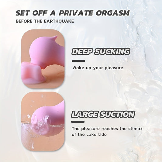 Clitoral Suction Vibrator, Silicone, 10 Frequencies, Vibration, Vaginal Massager, Sex Toys, USB Rechargeable