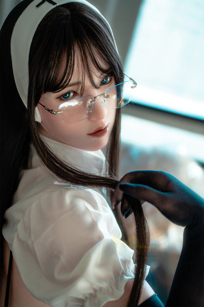 Irontechdoll Logan 162cm Full Silicone Small Breasts Real-life Asian Sex Doll For Sale NO.1066