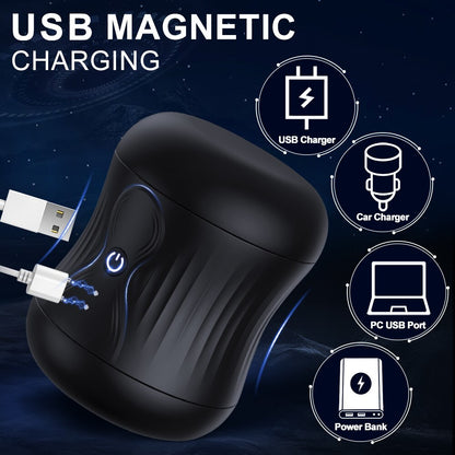 Male Masturbators, Male Open Male Masturbator Cup, 3D Tunnel Pocket Pussy Stroker, 10 Vibration Modes