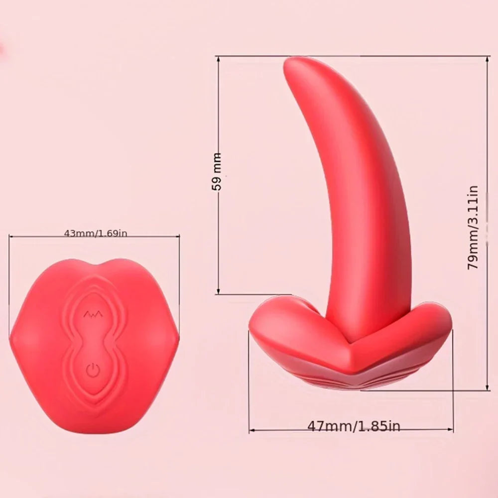 Tongue Sucking Vibrators for Women - Nipple G-Spot Vagina Clitoris Stimulator, Female Silicone Massager, Adult Sex Toy