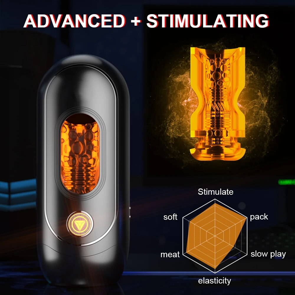 Automatic Control APP Masturbator Cup Blowjob Sex Toy Vagina Masturbation Vibrating Pussy Exerciser Cock Delay Ejaculation