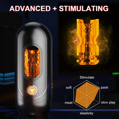 Automatic Control APP Masturbator Cup Blowjob Sex Toy Vagina Masturbation Vibrating Pussy Exerciser Cock Delay Ejaculation