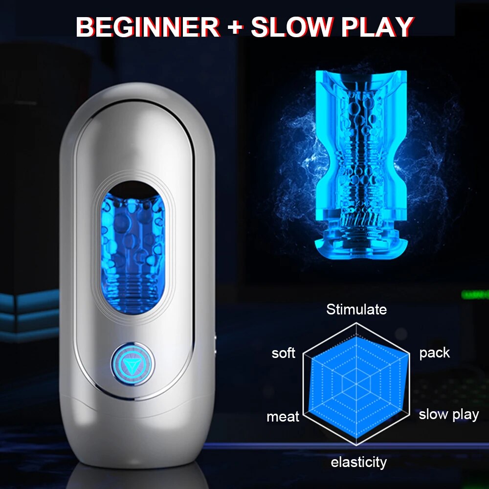 Automatic Control APP Masturbator Cup Blowjob Sex Toy Vagina Masturbation Vibrating Pussy Exerciser Cock Delay Ejaculation