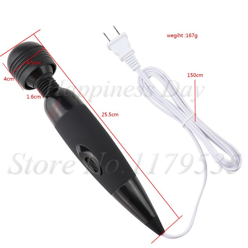AV Dildo Vibrator Clitoral Stimulation Multi-Speed Magic Wand Massager. Body Massager Adult Sex Toys for Women Sex Products