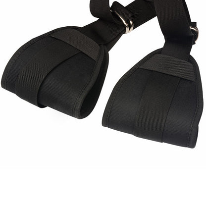 Adult Couple Sex Love Door Swing Creative Flirting Toy Hanging Bondage Straps Easy Access Portable Thigh Restraint Sling