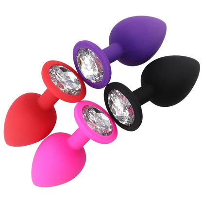 Adult Game Silicone Anal Plug Jewelry Dildo Vibrator Sex Toys for Women Prostate Massager Bullet Vibrator Butt Plug for Men Gay