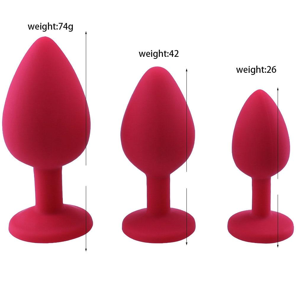 Adult Game Silicone Anal Plug Jewelry Dildo Vibrator Sex Toys for Women Prostate Massager Bullet Vibrator Butt Plug for Men Gay